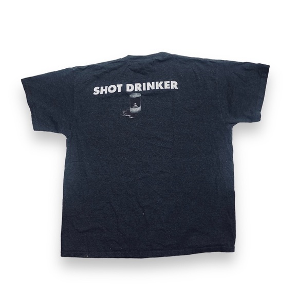 Vintage 90s Jäegermeister Logo Shot Drinker Promo T Shirt XL - Picture 2 of 5